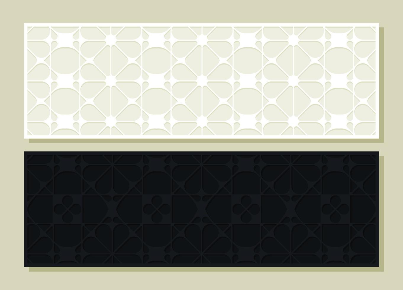 black and white pattern background vector