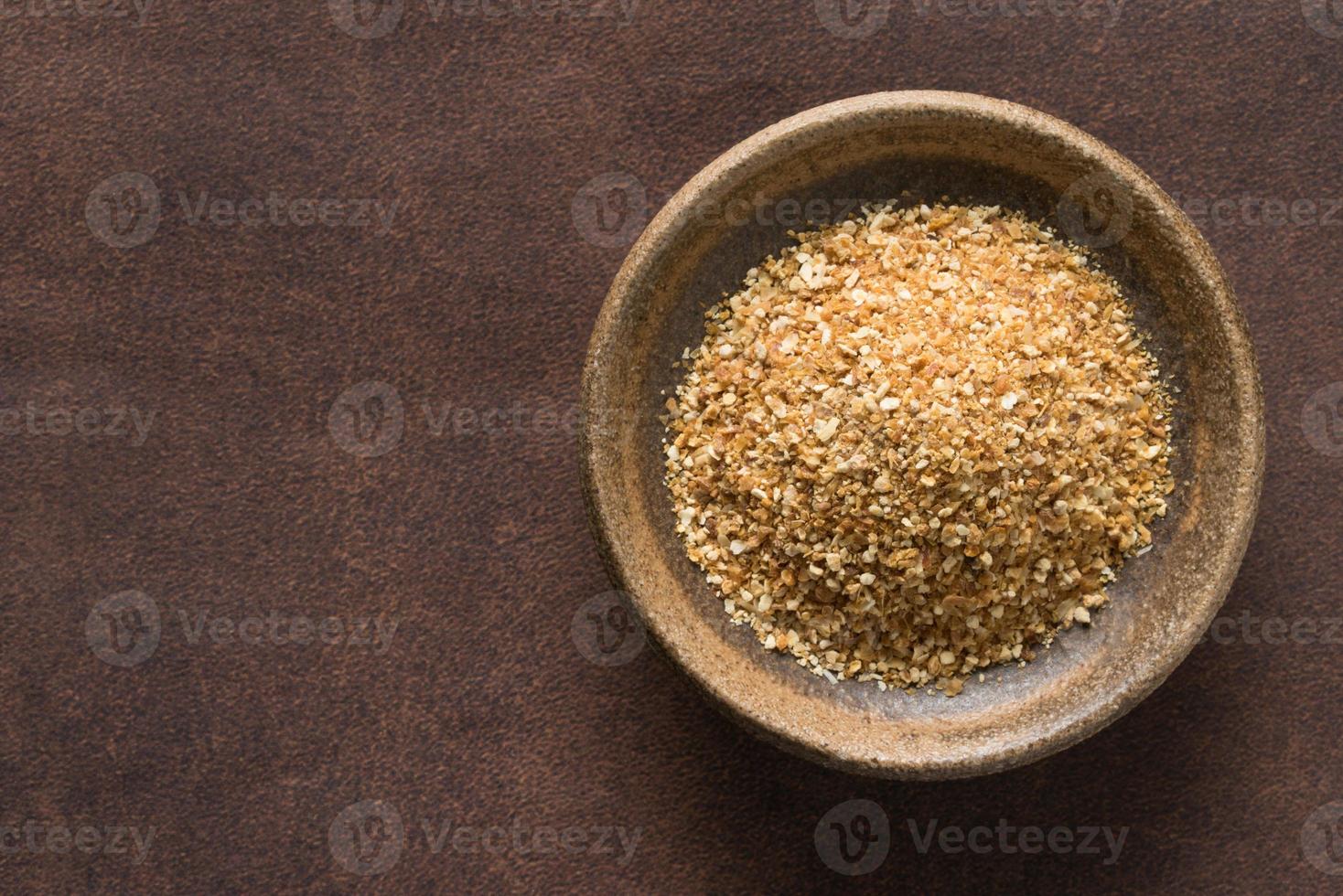 Dried Orange Peel in a Bowl photo