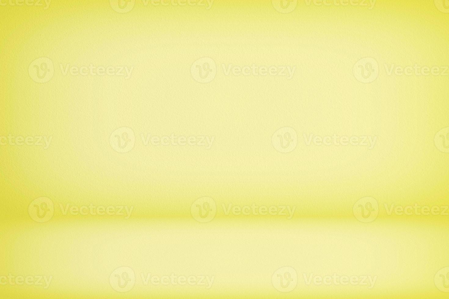 Elfin Yellow Concrete Interior Room Background, Suitable for Product Display. photo