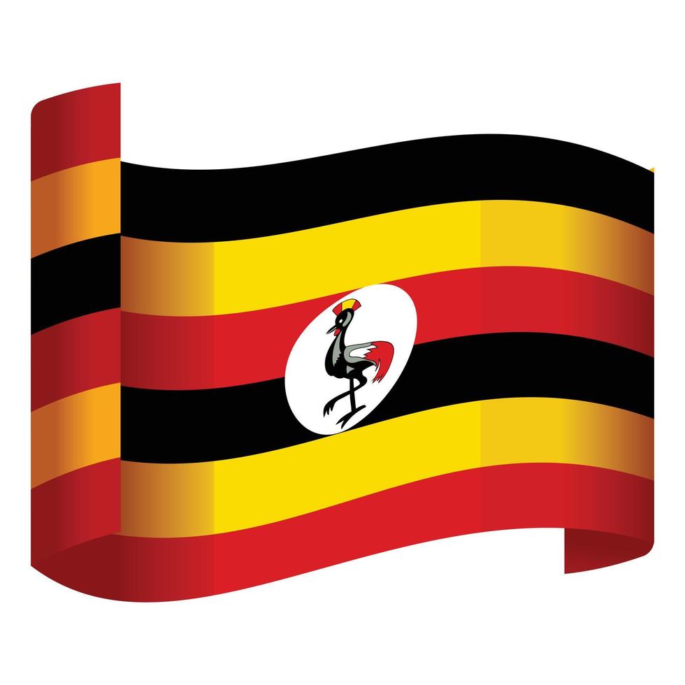 National uganda icon cartoon vector. Independence day vector