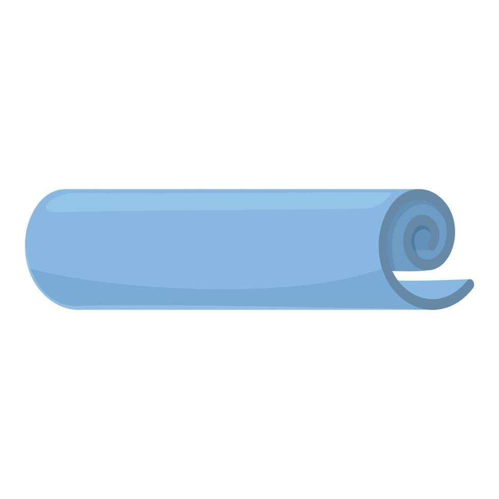 Spa roll icon cartoon vector. Fabric towel vector