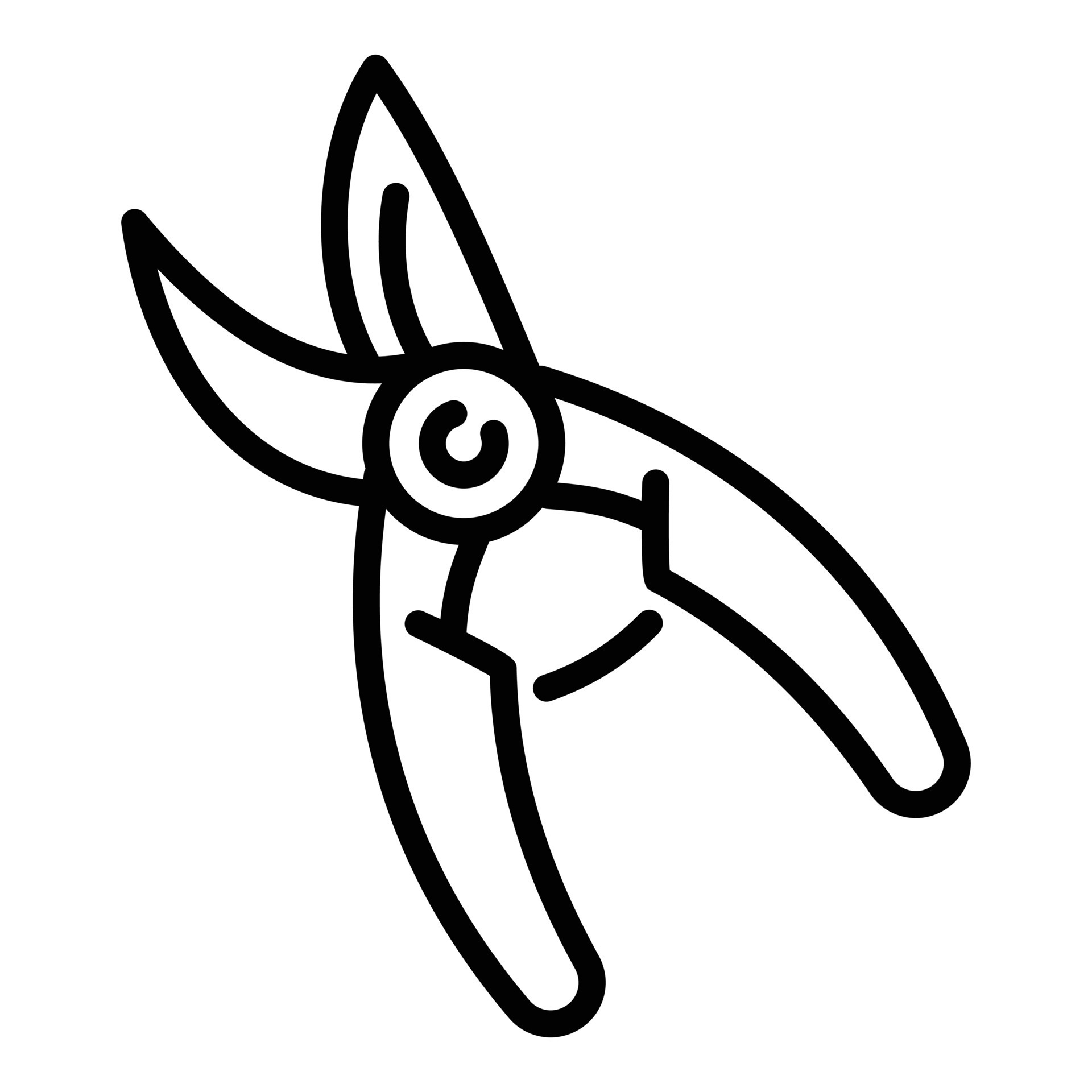 Pruning scissors icon, outline style 14380500 Vector Art at Vecteezy