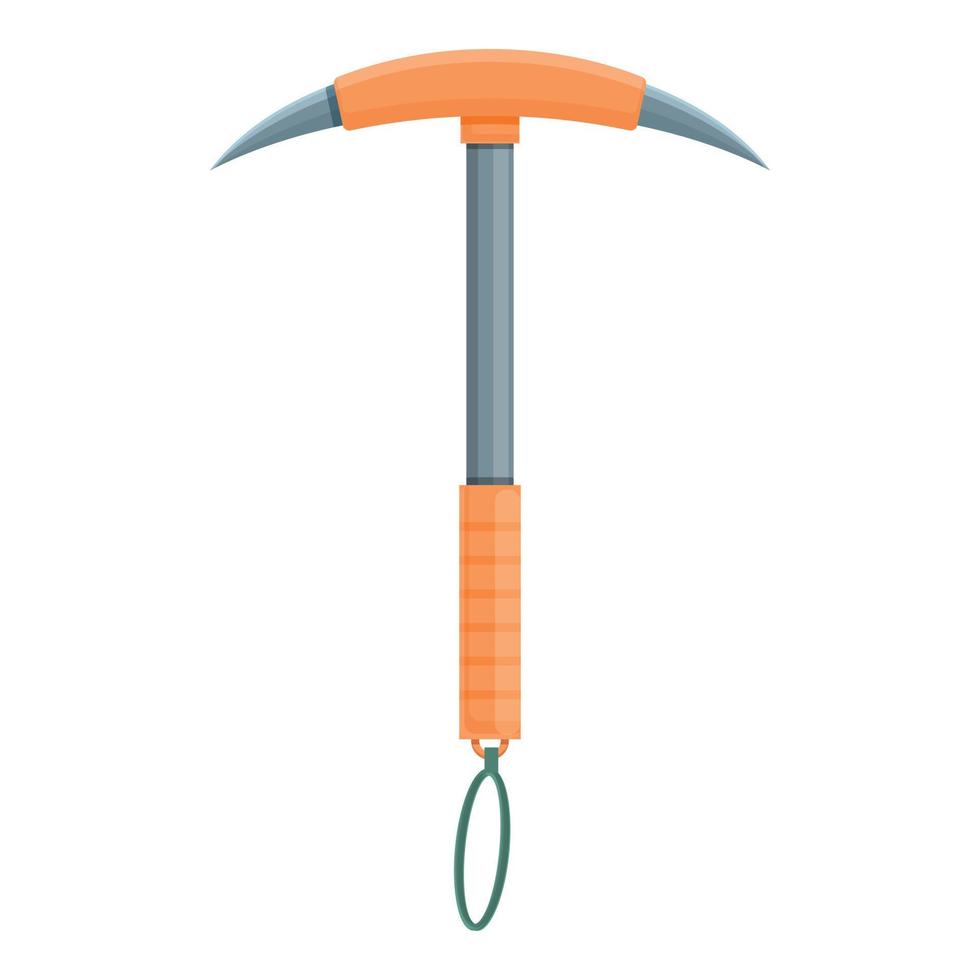 Ice pick icon, cartoon style vector