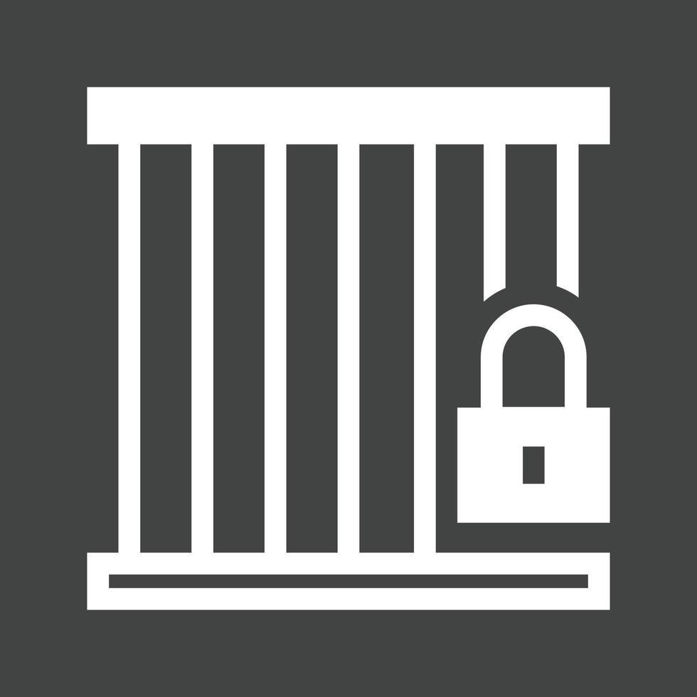 Locker Room Glyph Inverted Icon vector