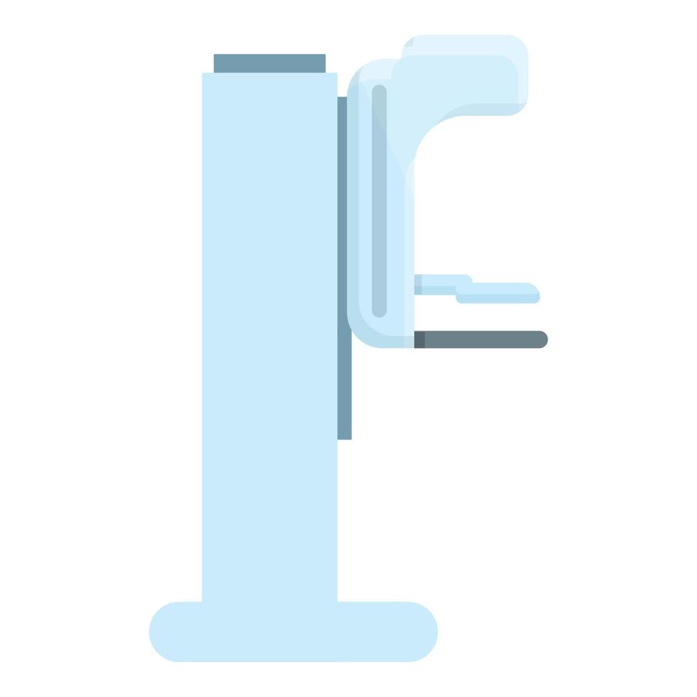 Mammography machine icon cartoon vector. Breast mammogram vector