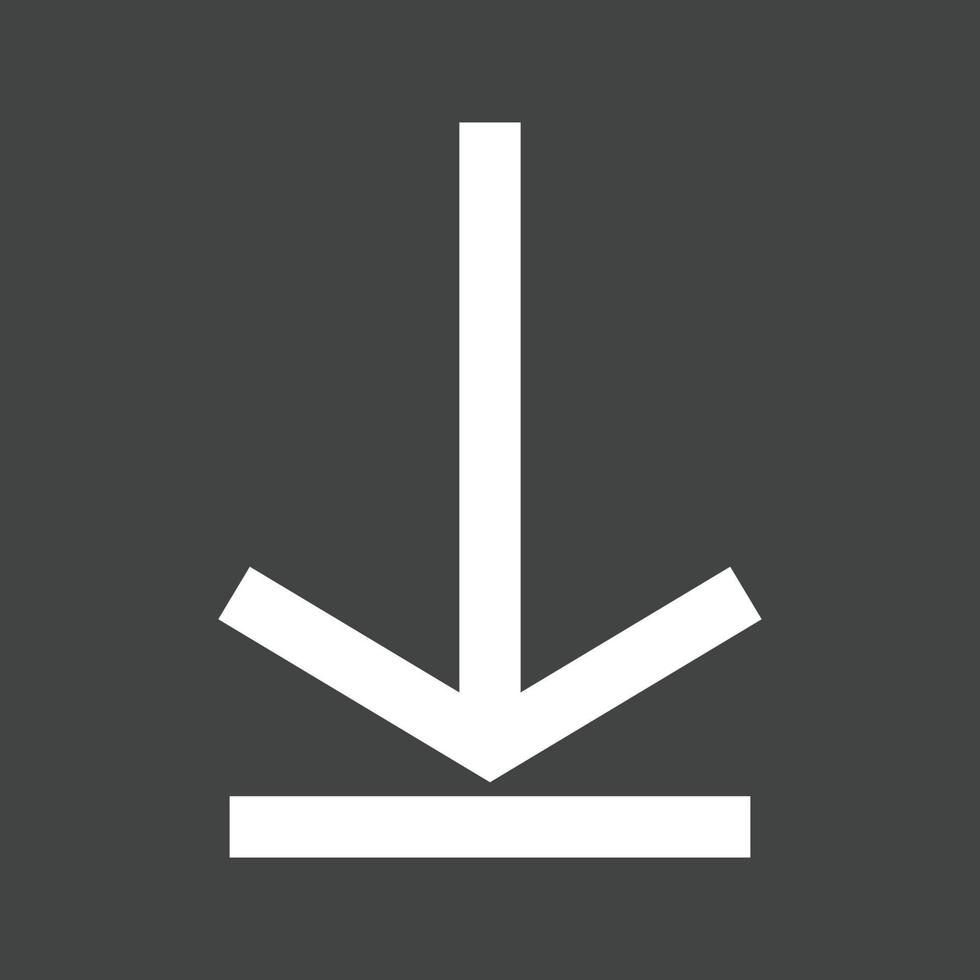 Download Glyph Inverted Icon vector