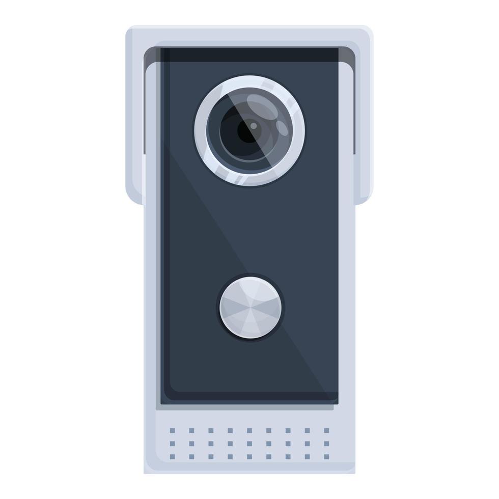 Call intercom icon cartoon vector. Video system vector