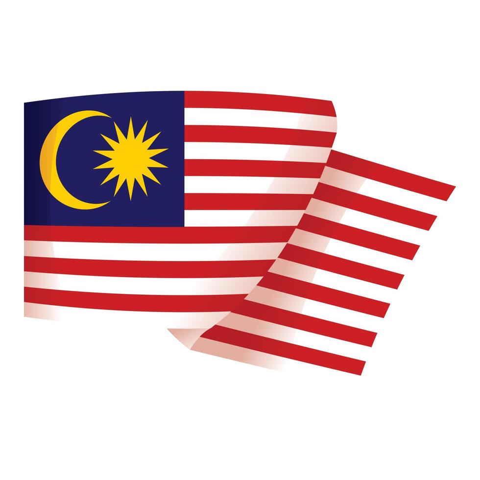 National flag icon cartoon vector. Country day vector