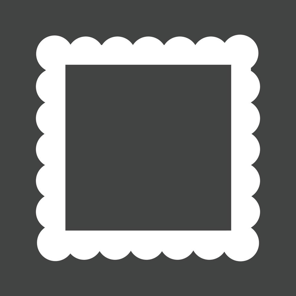 Painting Glyph Inverted Icon vector