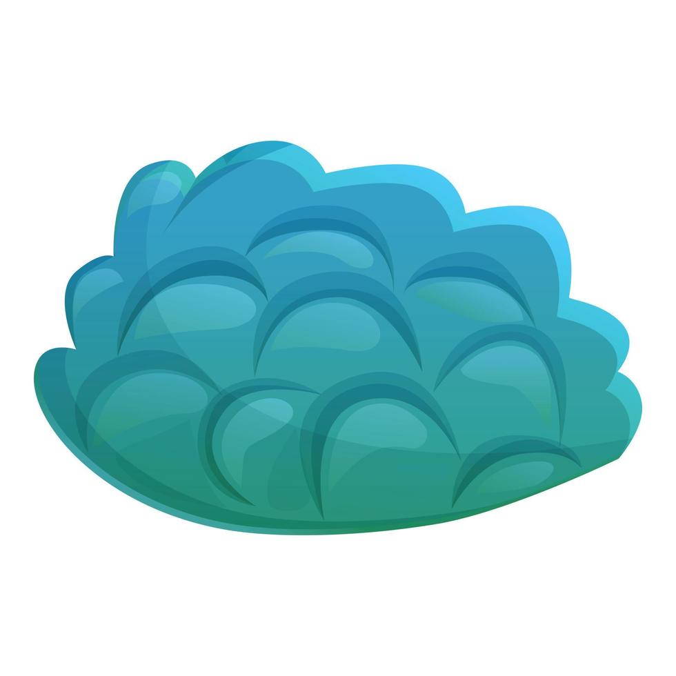 Nature coral icon, cartoon style vector