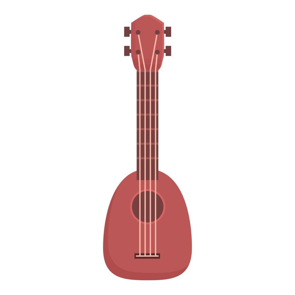 Hawaii ukulele icon cartoon vector. Cute instrument vector