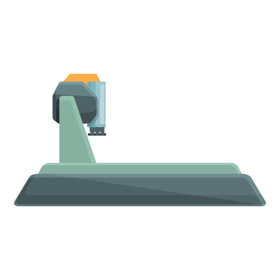 vector de dibujos animados de icono de molino cnc. equipo de la máquina