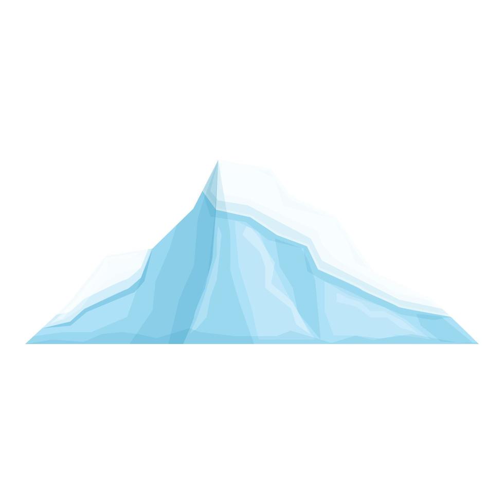 Antarctica glacier icon cartoon vector. North water vector