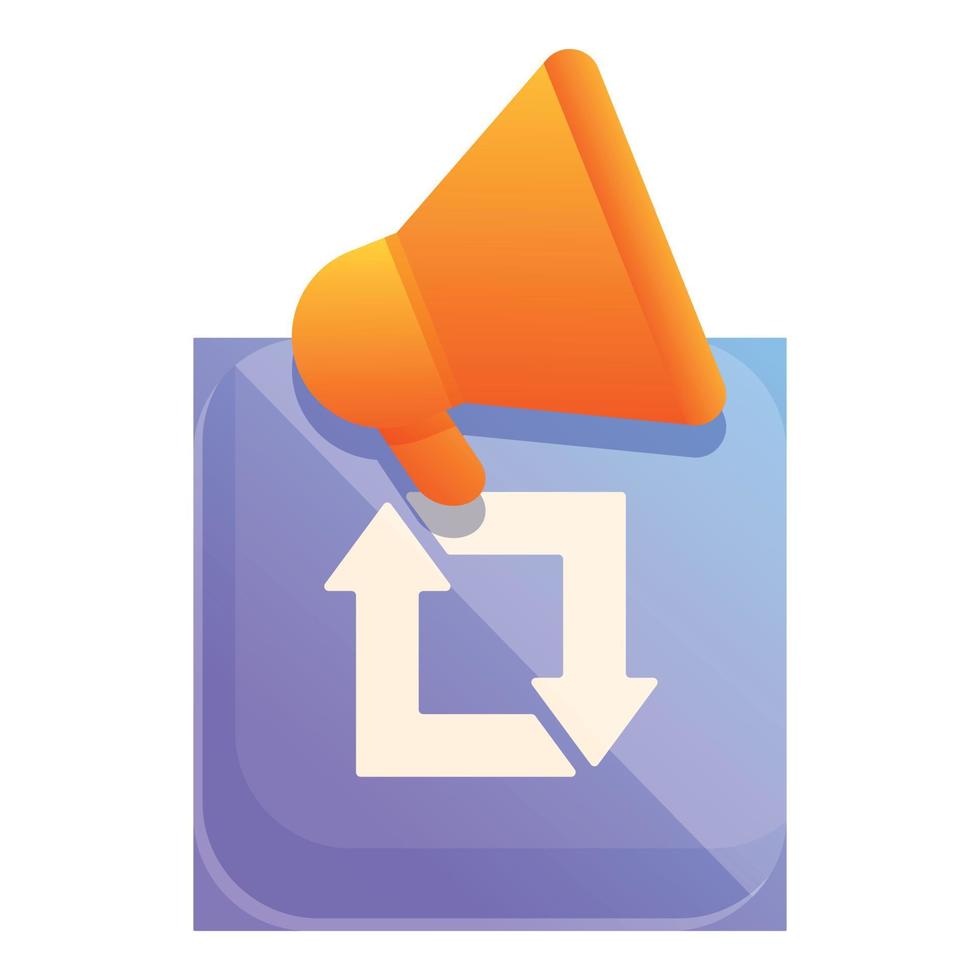 Share icon, cartoon style 14383628 Vector Art at Vecteezy