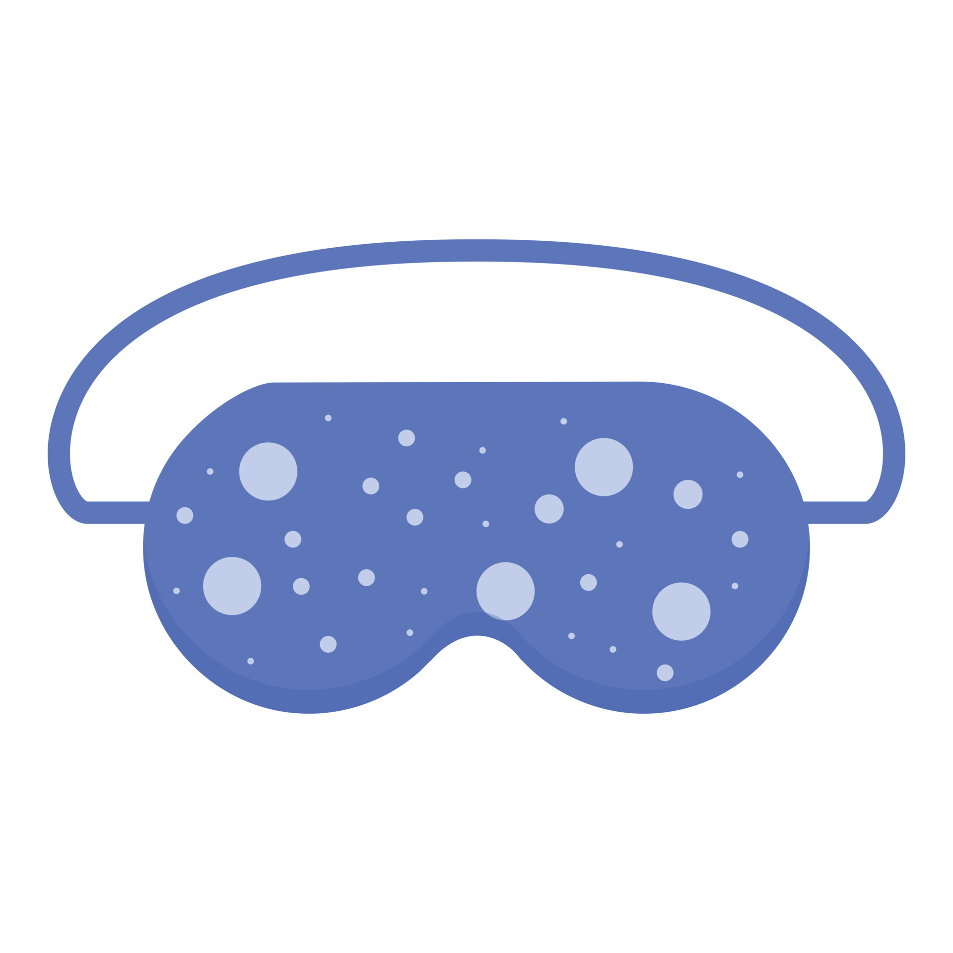 Comfort sleeping mask icon, cartoon style 14383724 Vector Art at Vecteezy