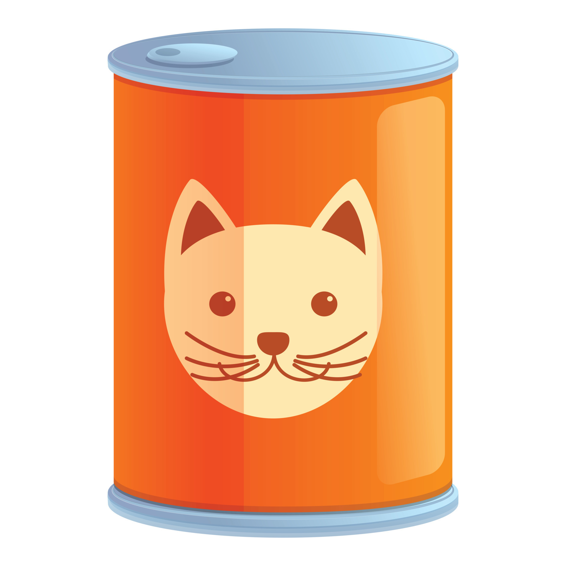 Cat food dish icon, cartoon style 14383807 Vector Art at Vecteezy
