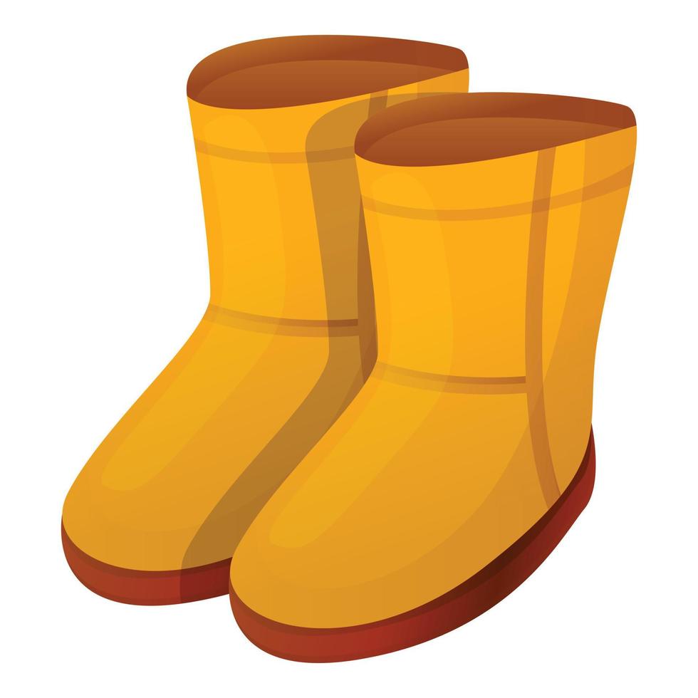 icono de botas ugg, estilo de dibujos animados 14383868 Vector en Vecteezy