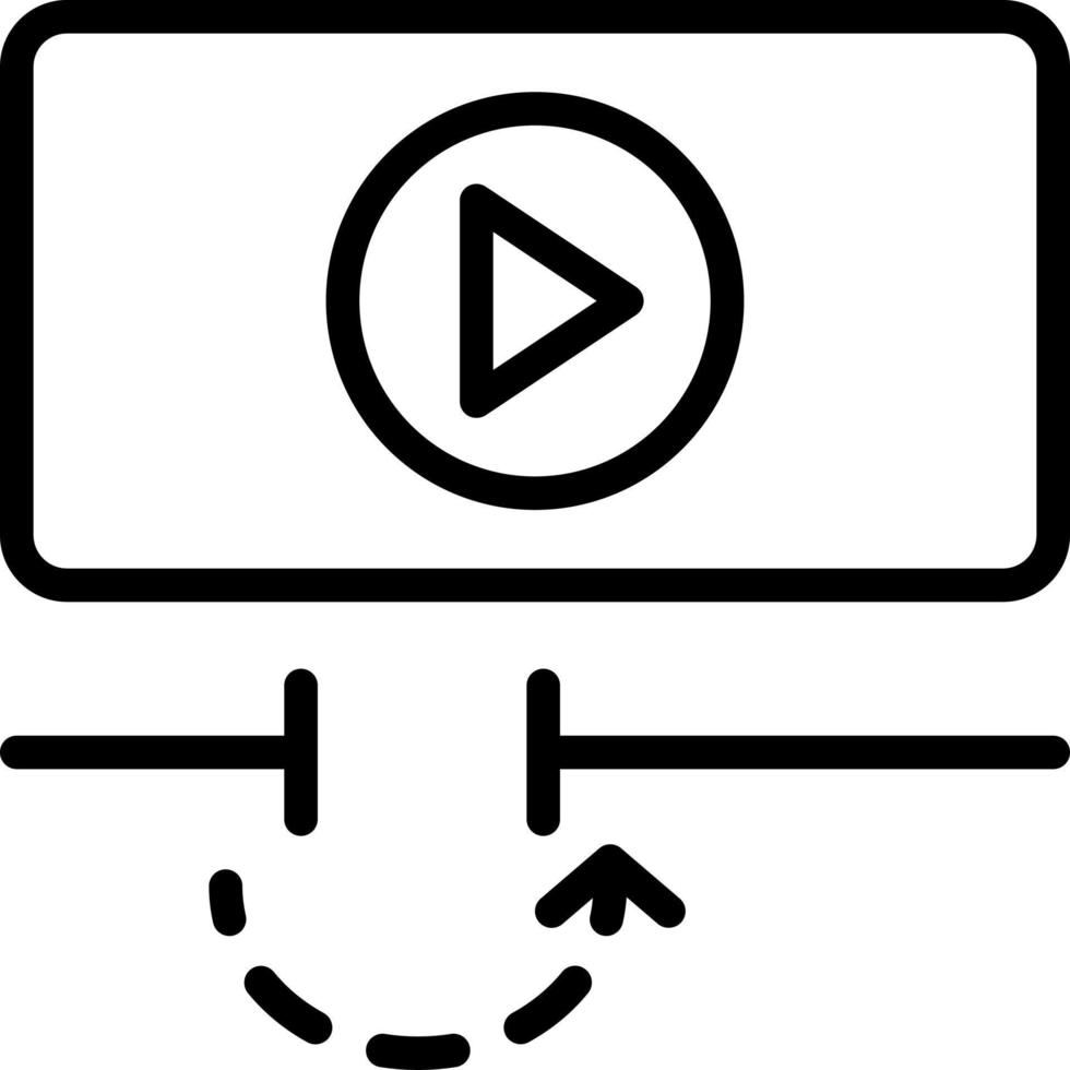 line icon for escape vector