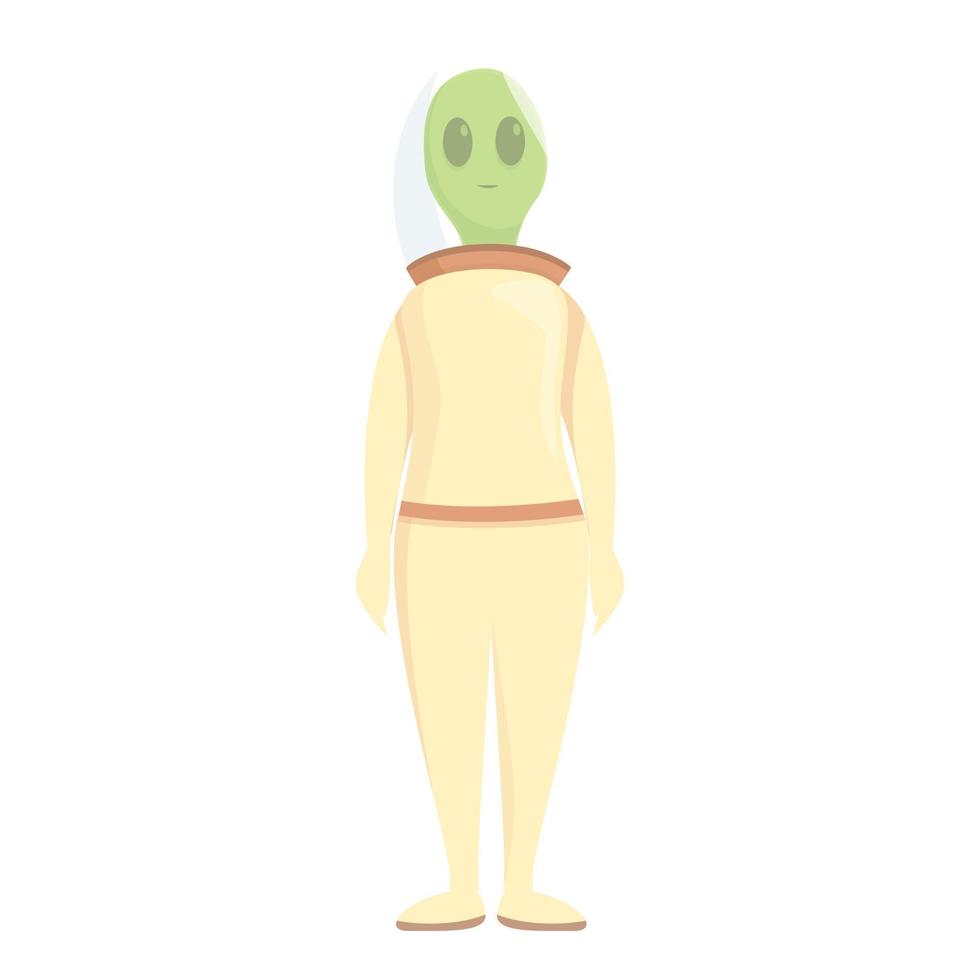 Future alien icon cartoon vector. Game fun vector