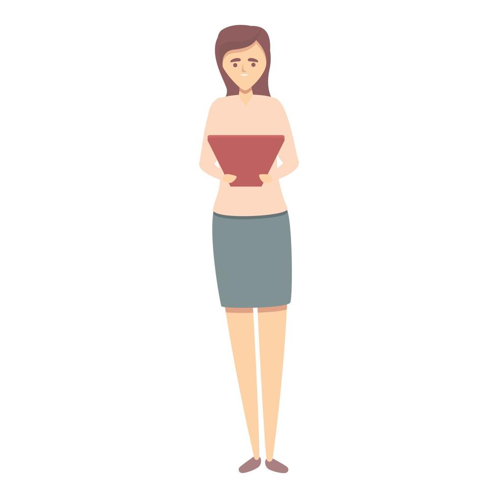 Career realization icon cartoon vector. Business progress vector
