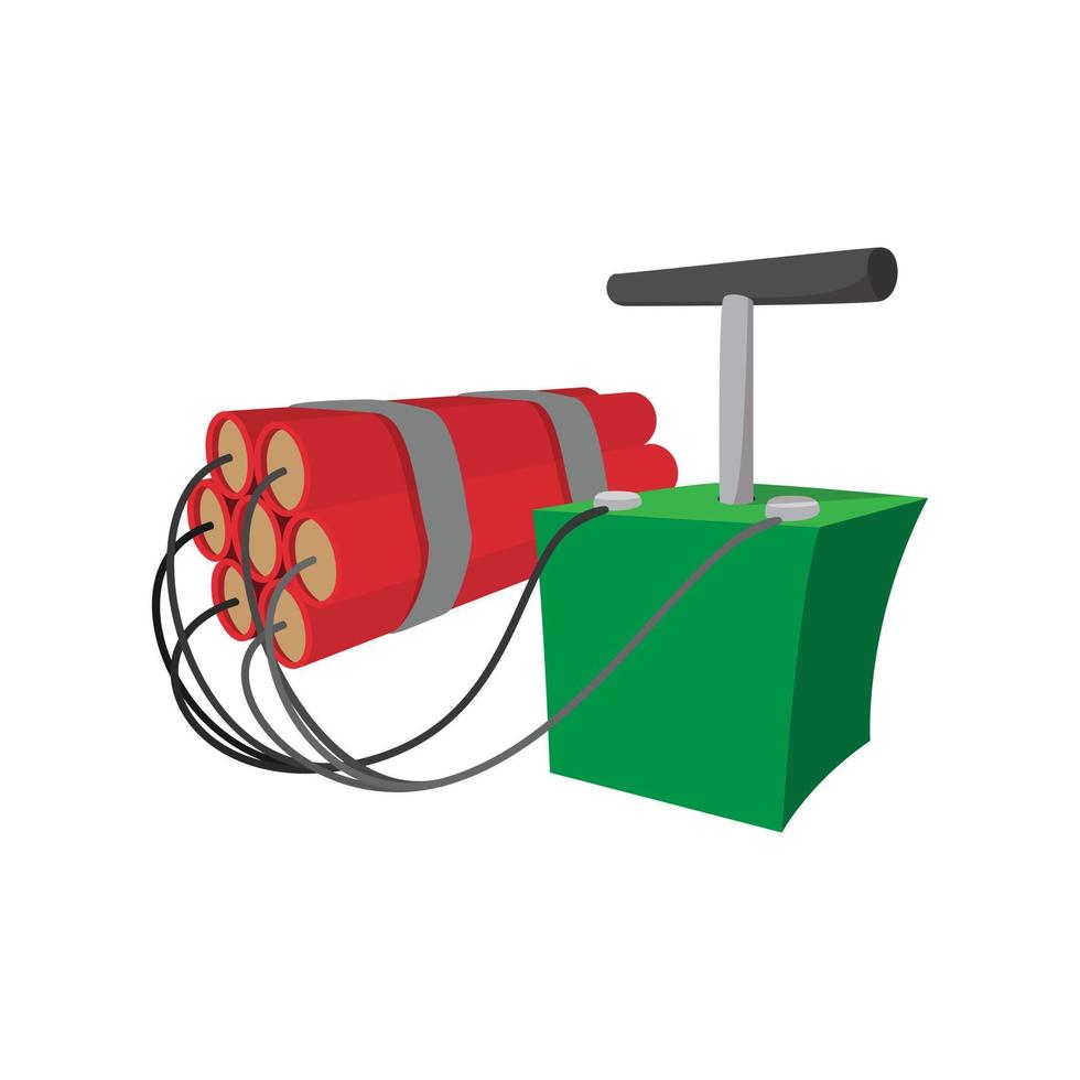 Dynamite cartoon icon vector