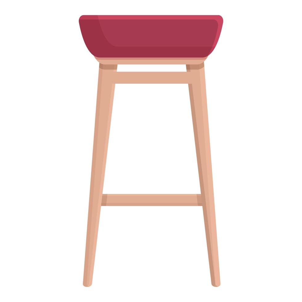 Inside party icon cartoon vector. Bar stool vector