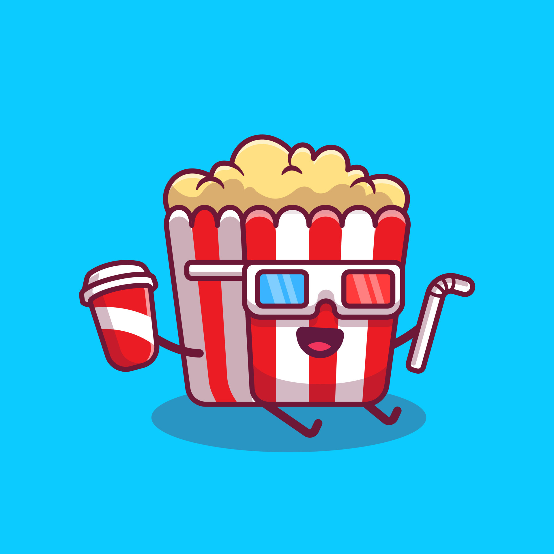 Cute Popcorn Holding Soda And Straw With 3D Movie Glasses Cartoon Vector Icon Illustration. Movie Food Cartoon Icon Concept Isolated Premium Vector. Flat Cartoon Style 14384861 Vector Art at Vecteezy Cute Popcorn Holding Soda And Straw With 3D Movie Glasses Cartoon Vector Icon Illustration. Movie Food Cartoon Icon Concept Isolated Premium Vector. Flat Cartoon Style 14384861 Vector Art at Vecteezy