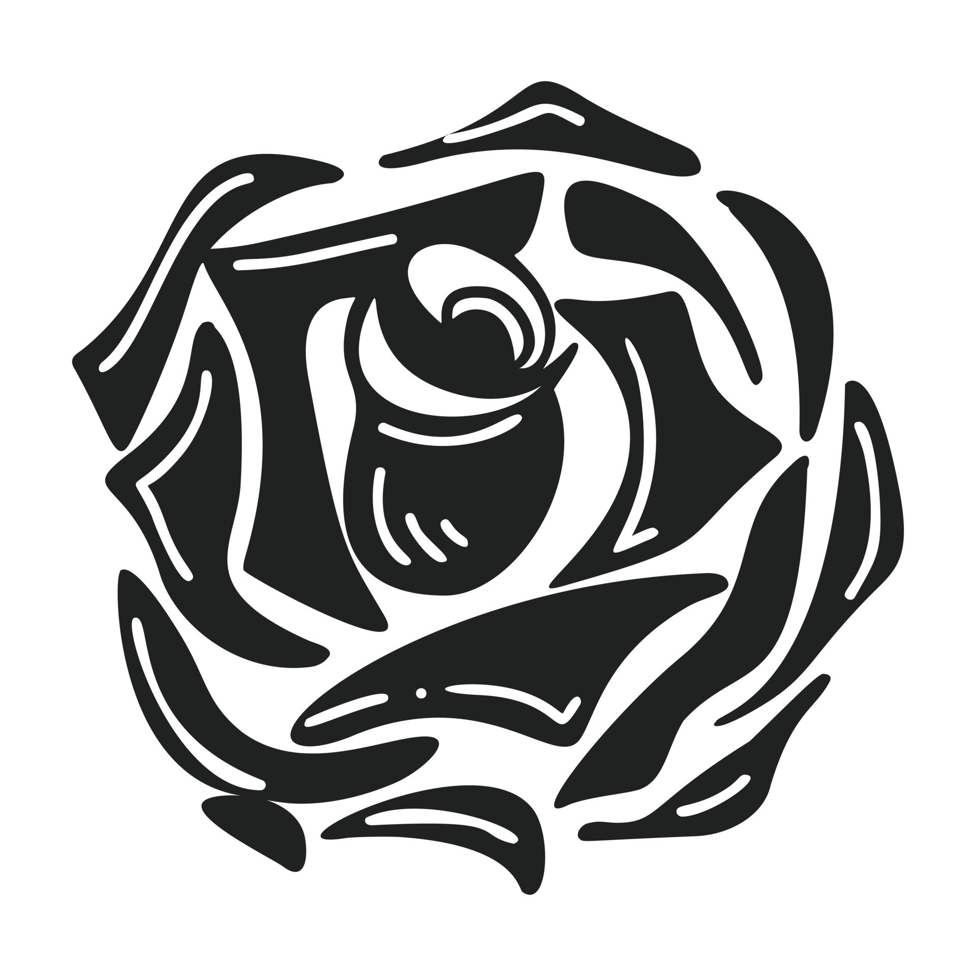 Daisy rose icon, simple style 14384923 Vector Art at Vecteezy