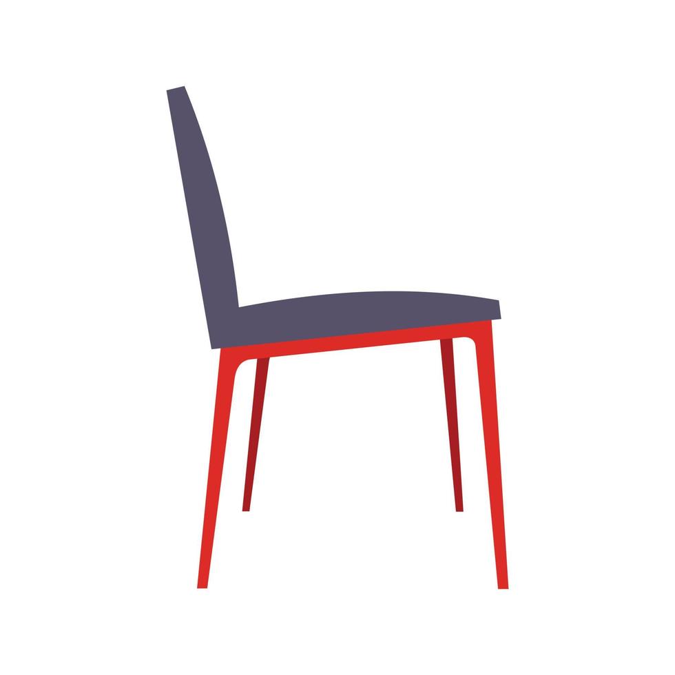 Chair flat icon vector