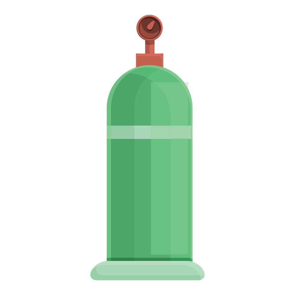 Gas pressure bottle icon cartoon vector. Pest spray vector