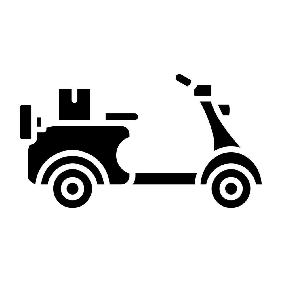 Food Delivery Icon Style vector