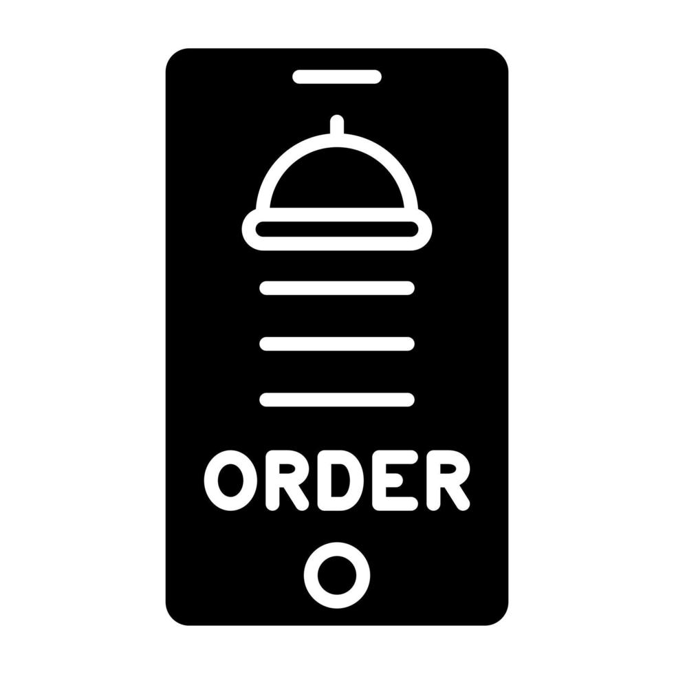 Online Order Icon Style vector