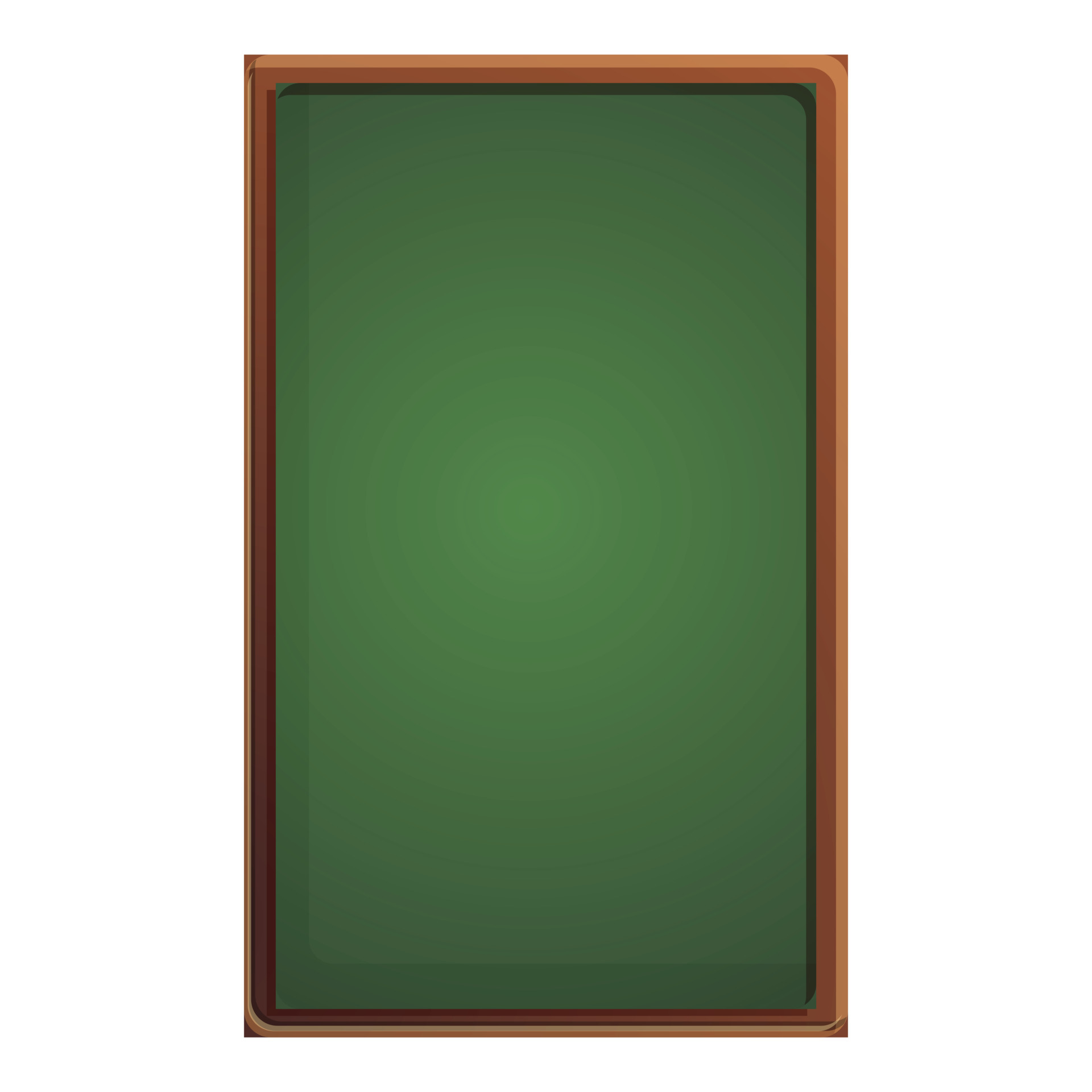 Vertical chalkboard icon, cartoon style 14385215 Vector Art at Vecteezy