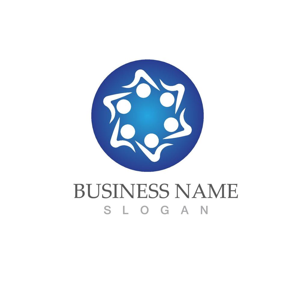 Community, network and social icon vector