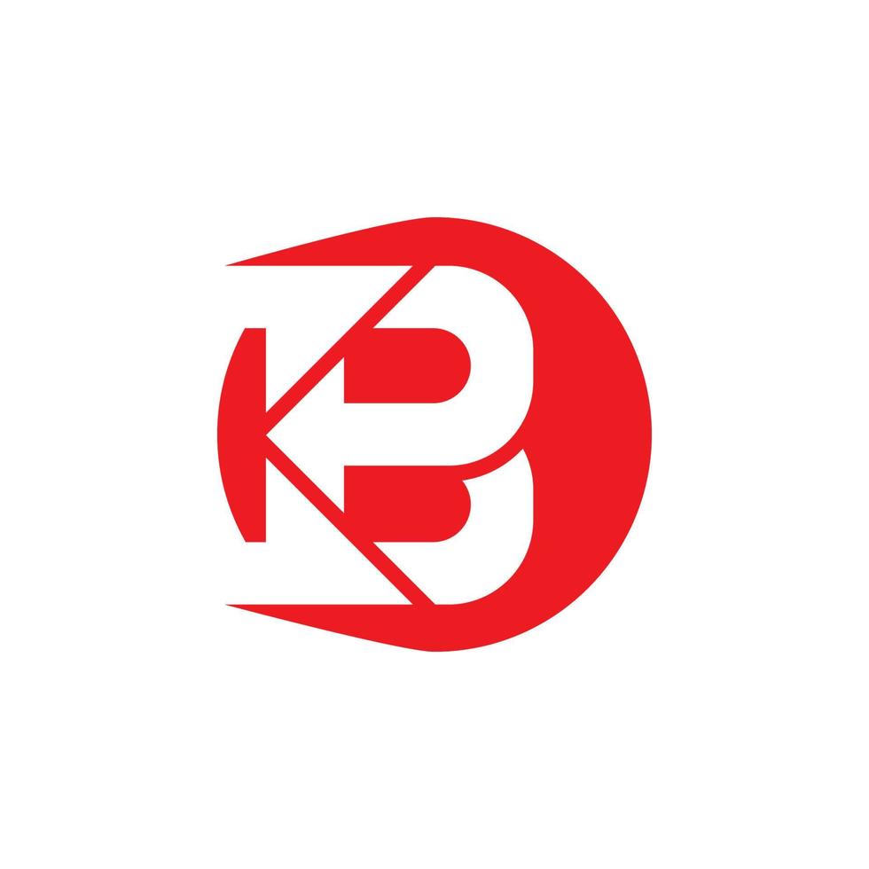 B Letter logo vector illustration