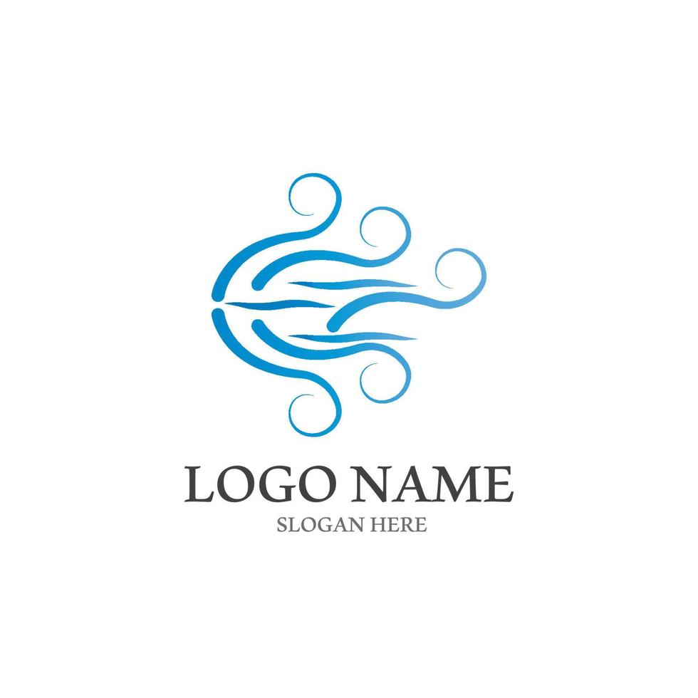 Wind icon vector illustration design