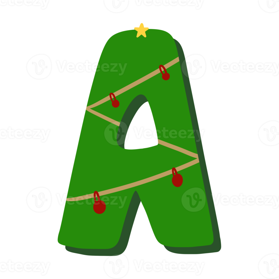 christmas-alphabet-letter-14385904-png