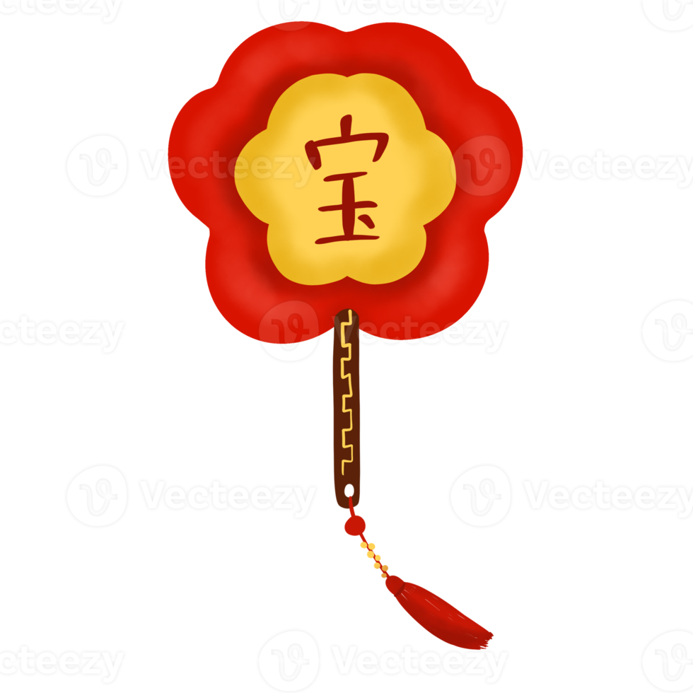 Chinese Lunar New Year  Fan png