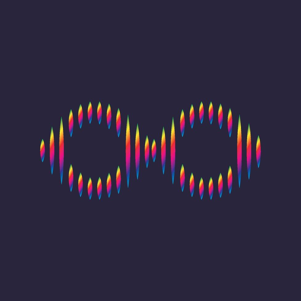 diseño de ilustración de vector de ondas de sonido