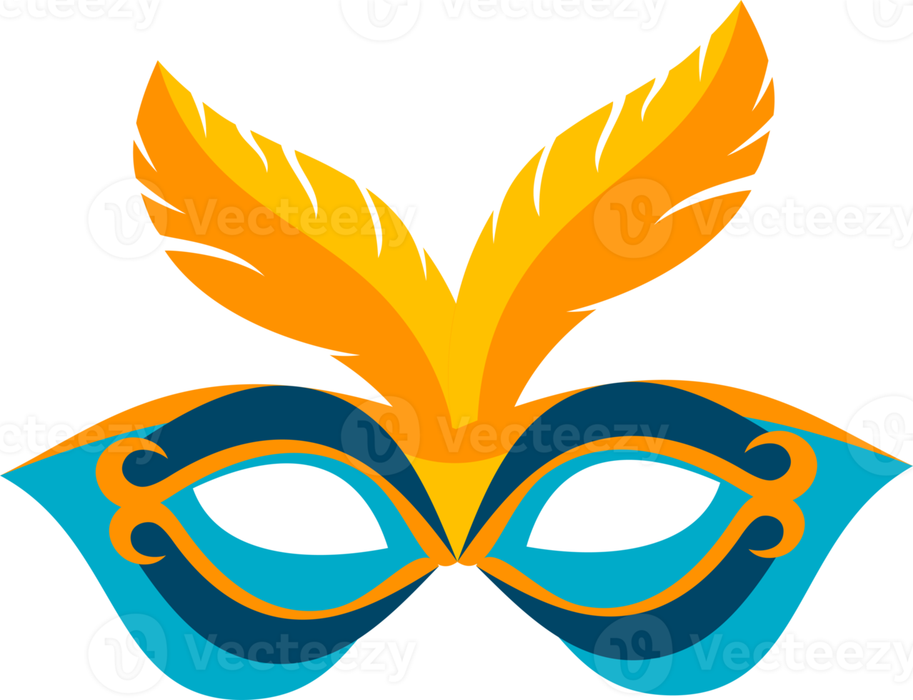 Carnival mask. Illustration png