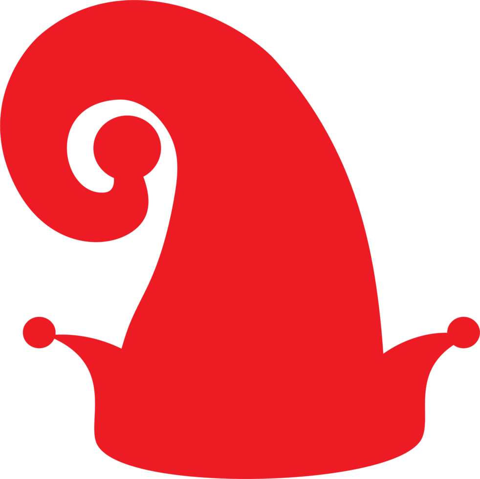 Gnome hat red holiday Christmas. png