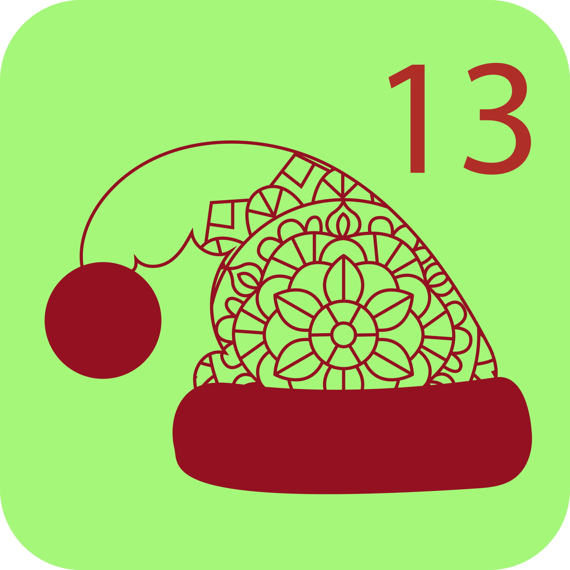 Advent Calendar 13 December 14386305 PNG advent-calendar-13-december-14386305-png