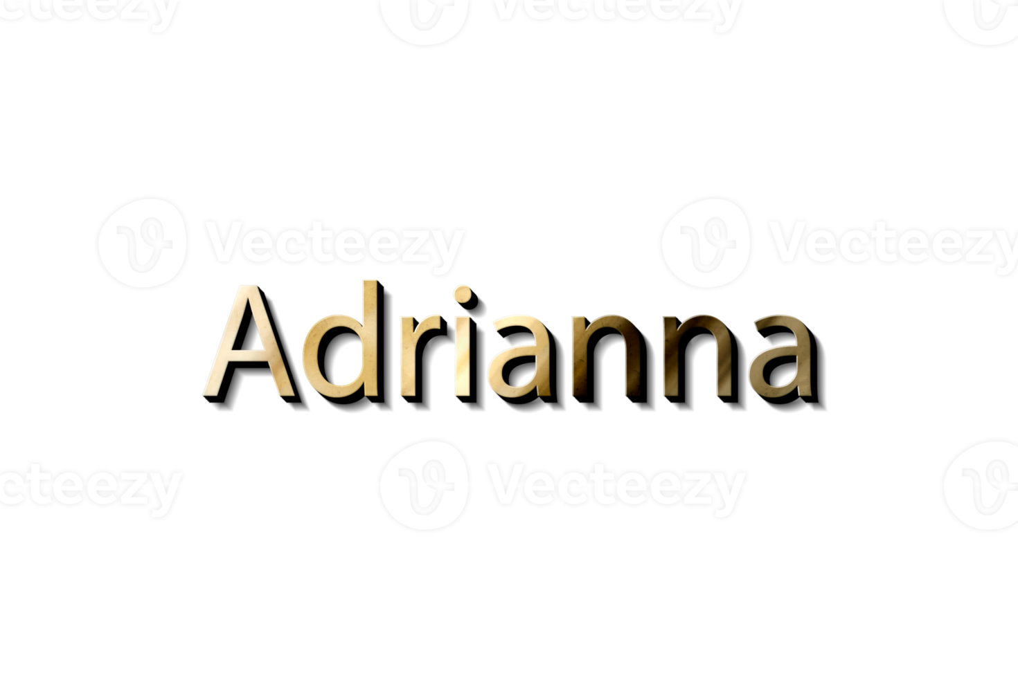 adrianna 3d naam mockup png