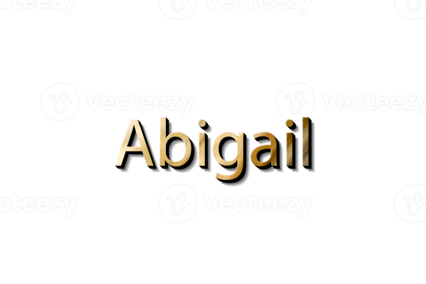 ABIGAIL 3D MOCKUP NAME png