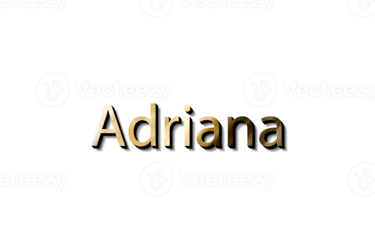 adriana 3d modello nome png