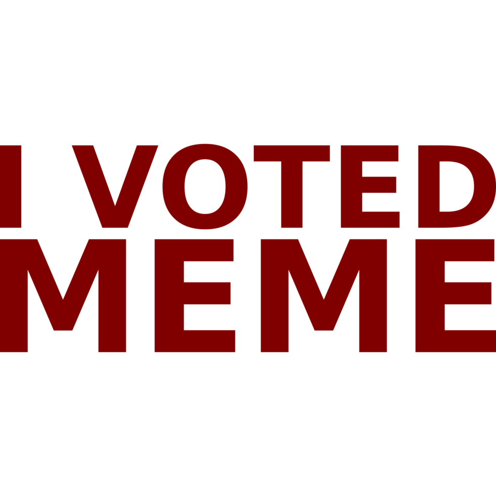 i voted meme png