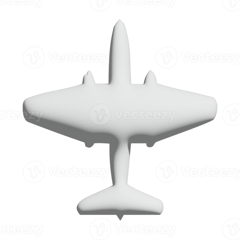 Spy plane icon 3d design for application and website presentation png