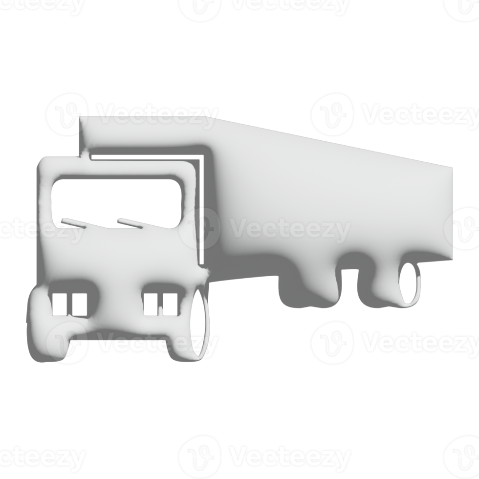 transport ikon 3d design för Ansökan och hemsida presentation png