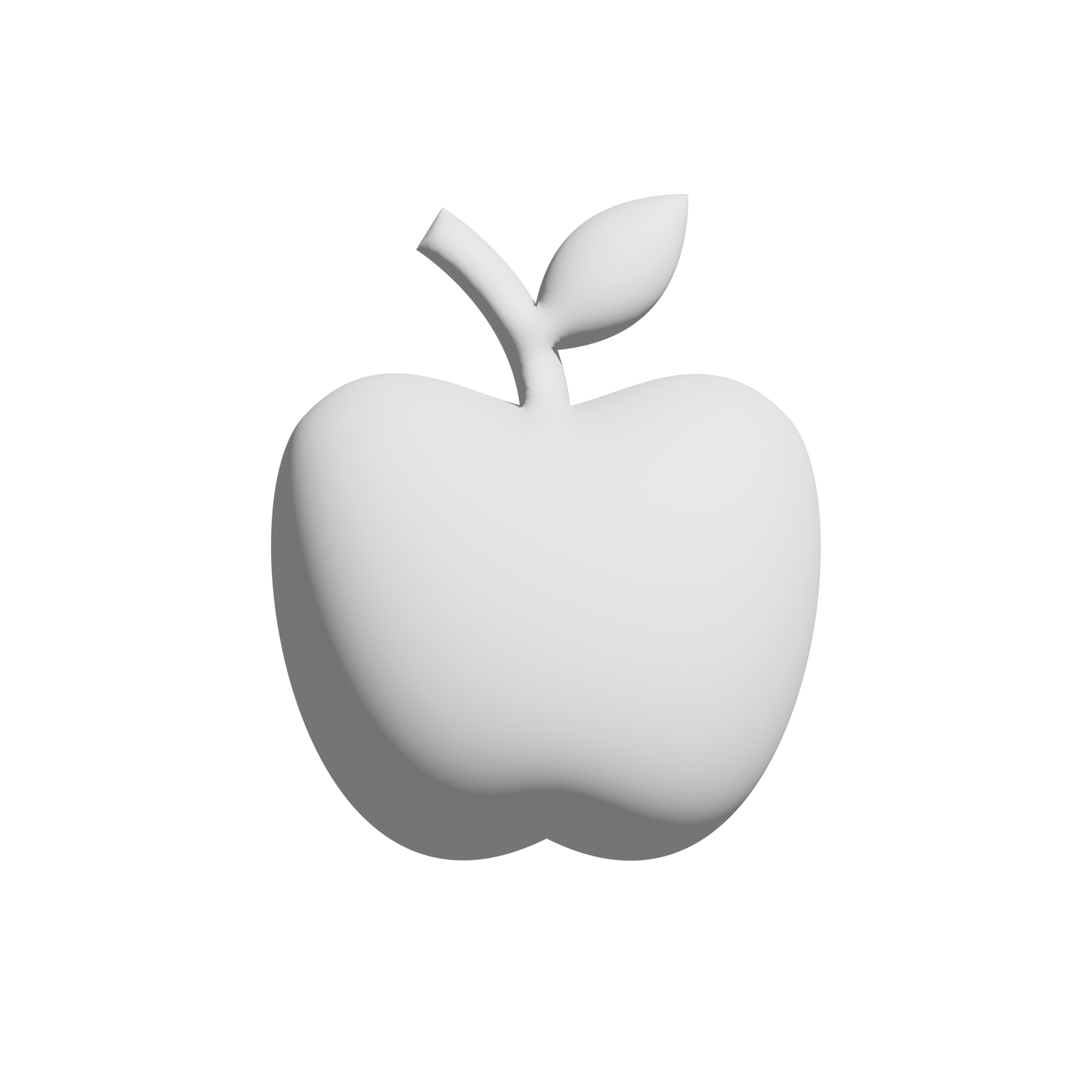 Apple icon 3d design for application and website presentation 14387374 PNG