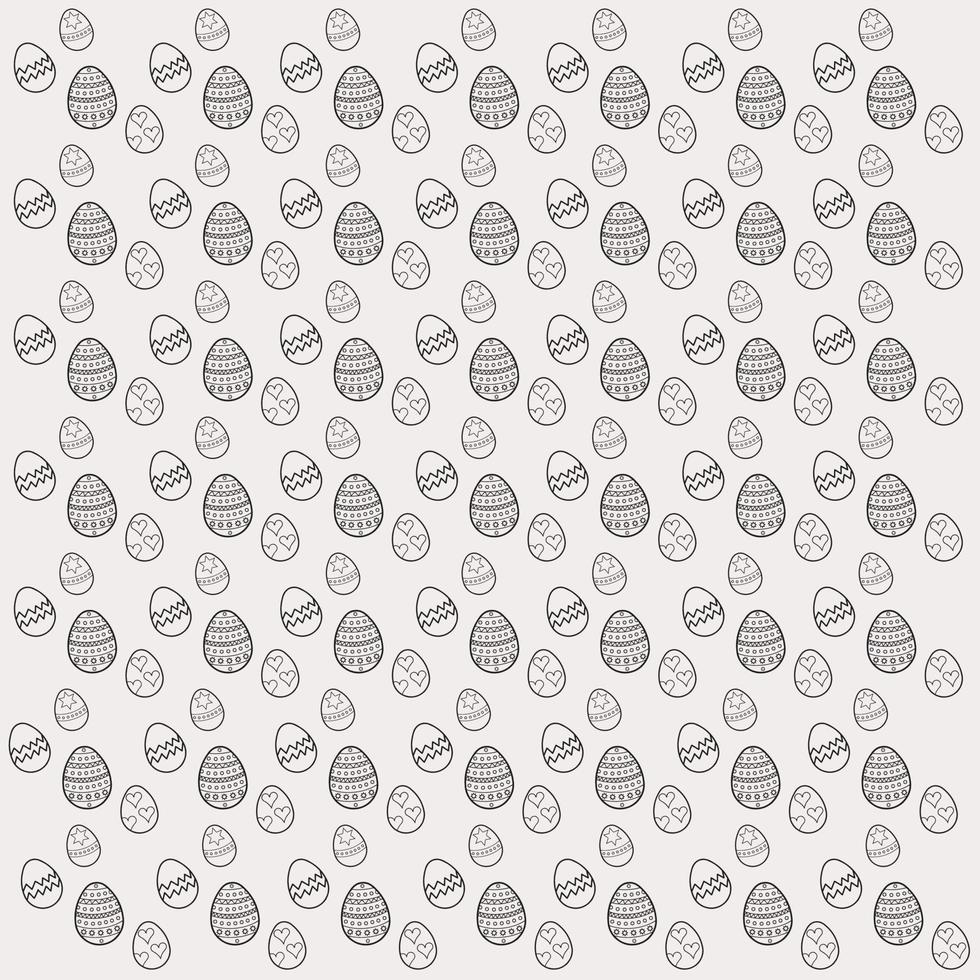 Happy Easter day card with creative design typography and light theme vector